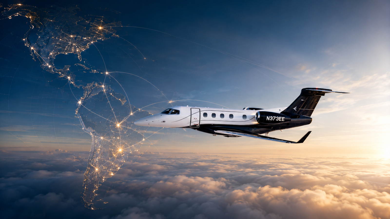 International flight route coordination across Europe and Latin America