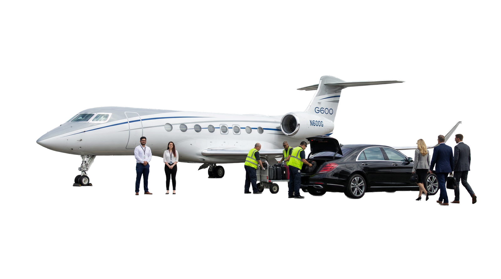 Complete business aviation trip support coordination