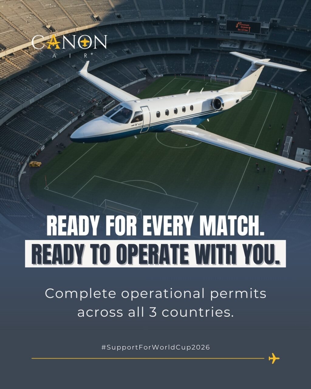 Instagram post from canonairservices. This post is in position 0.