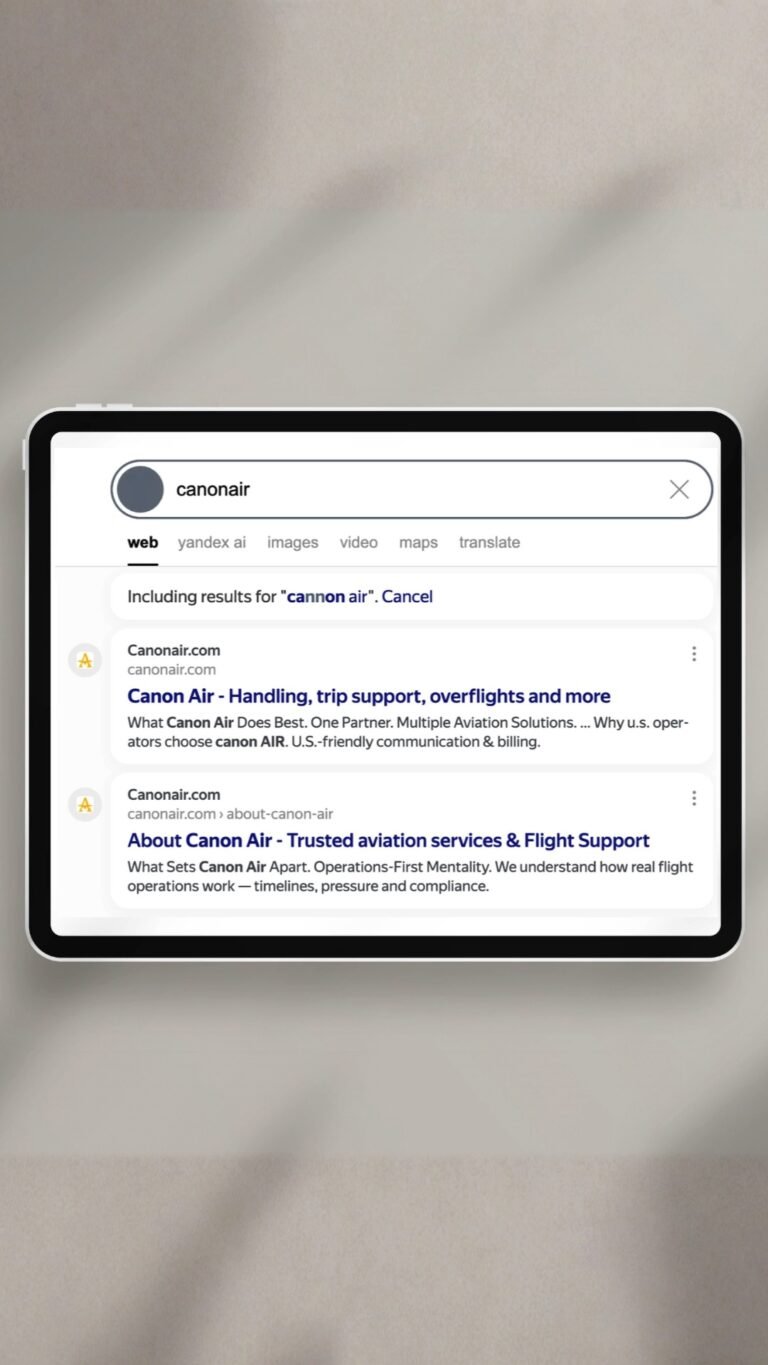 Instagram post from canonairservices. This post is in position 1.